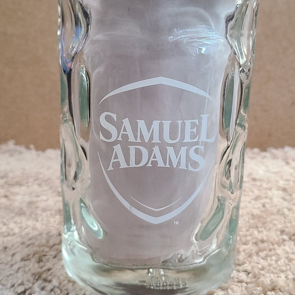 Samuel Adams Dimpled Beer Mug